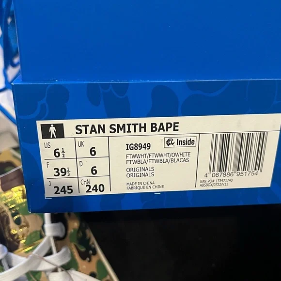 Stan Smith Bape Us 6.5 make offers